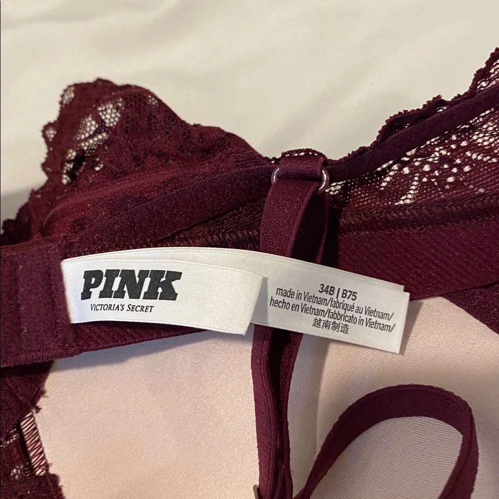 Victoria's Secret PINK Wink Push Up Balconette Bra - Picture 6 of 6